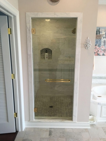 Frame-less Fixed Glass Shower Door